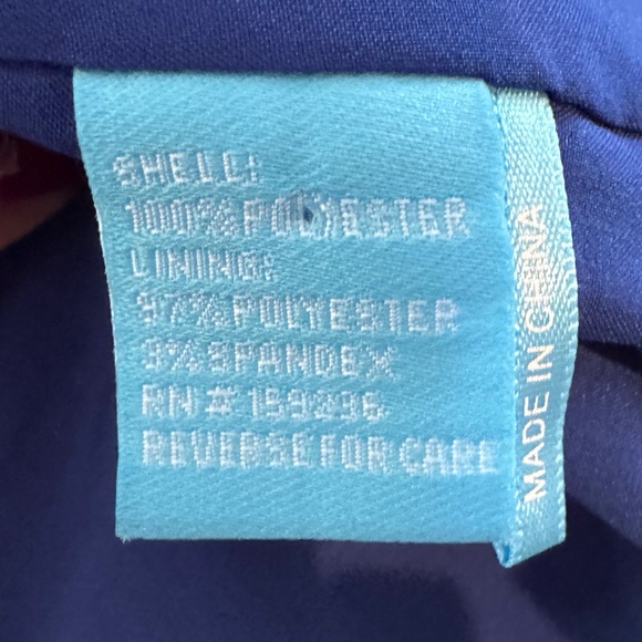 J. McLaughlin Blue Lavinia Tiered Maxi Dress Size 4 Wedding Resortwear Classic - Picture 11 of 14